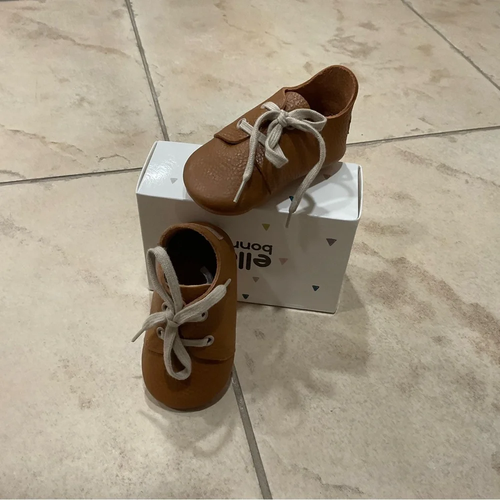 Ella bonna Brown Kids Shoes
